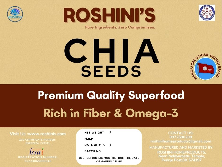 Chia Seeds (ಚಿಯಾ)