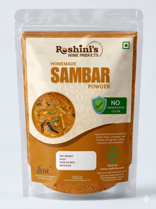 Roshini’s Sambar Powder – Traditional South Indian Sambar Masala