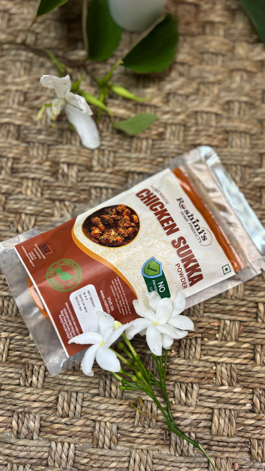 Roshini’s Chicken Sukka Masala Powder – Authentic Mangalorean Style Spice Blend