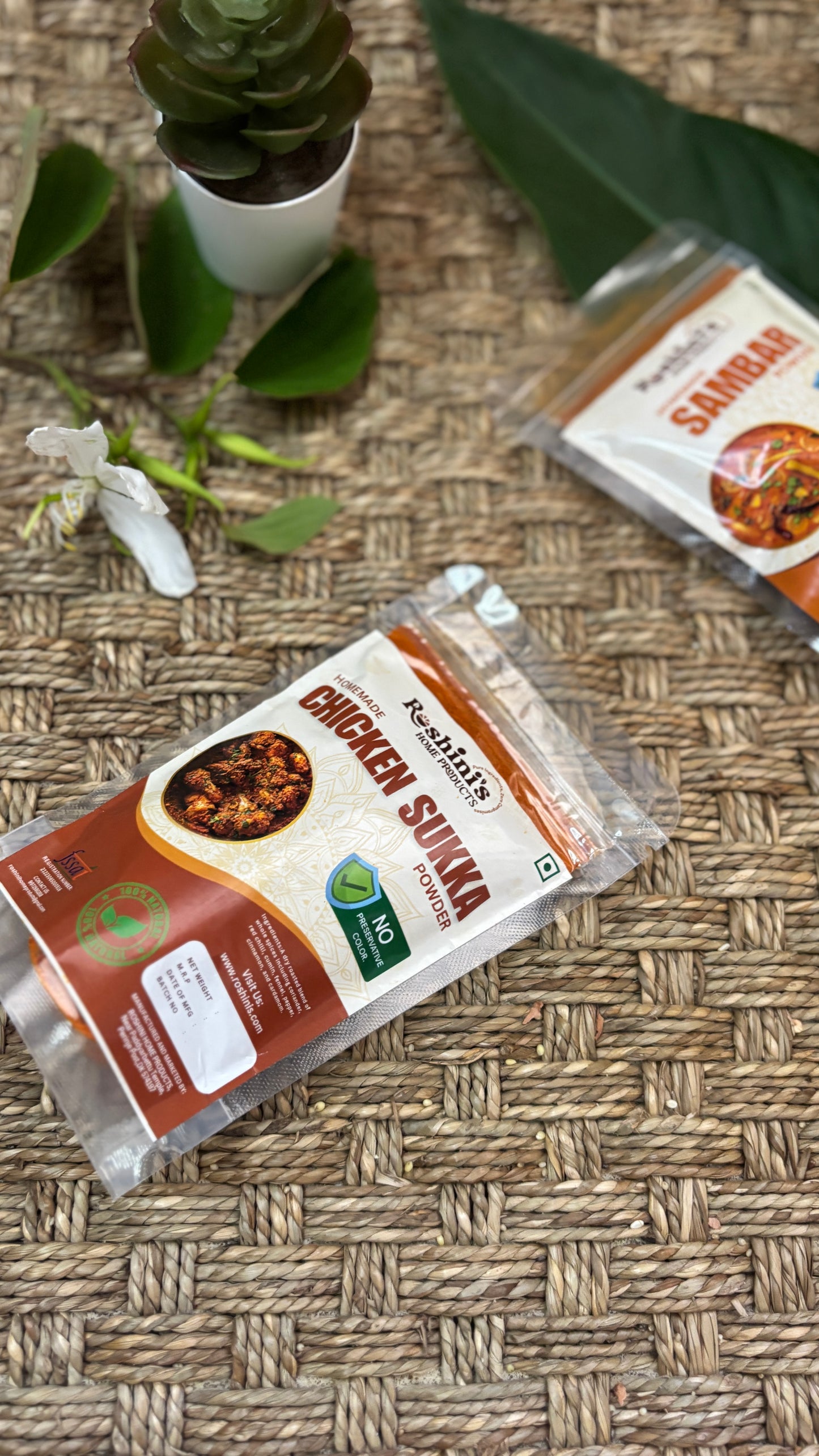 Roshini’s Chicken Sukka Masala Powder – Authentic Mangalorean Style Spice Blend