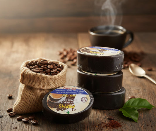 Prem’s Coffee Soap – Exfoliating & Energizing Bath Bar